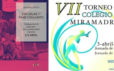 Este fin de semana: 1ª Fase de la Federación Madrileña para nuestros Conjuntos de Escuelas y VII Torneo Miramadrid