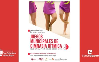 Este domingo celebramos los I Juegos Municipales de Gimnasia Rítmica en Sanse